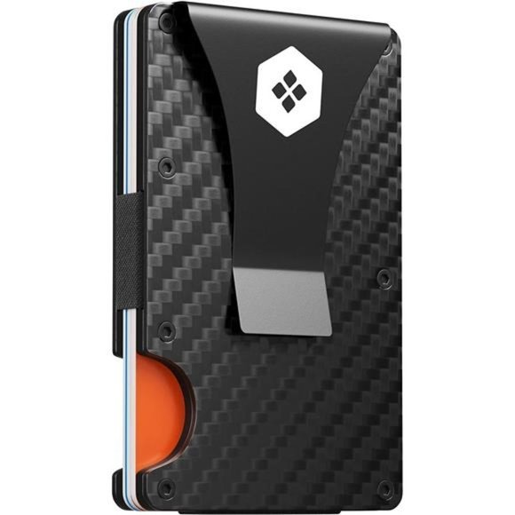 Carbon Fiber Wallet For Men RFID Blocking - Picture 1 of 2